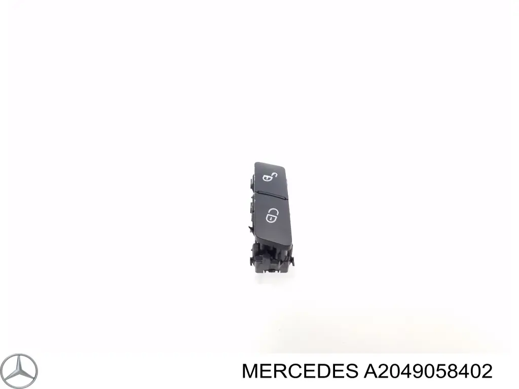 A2049058402 Mercedes Botão de bloqueio de portas