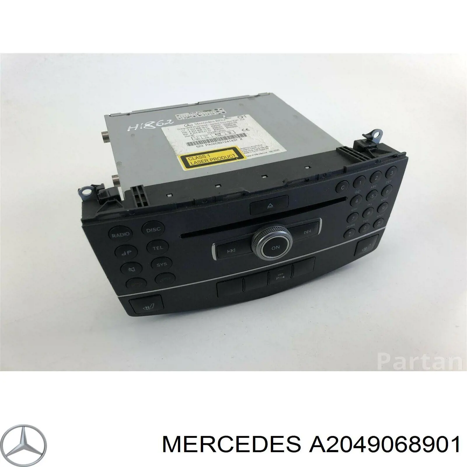 A2049069701 Mercedes Aparelhagem de som (rádio AM/FM)