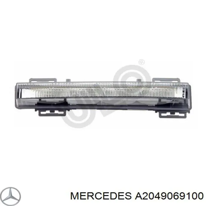 A2049069100 Mercedes Luzes de nevoeiro direitas