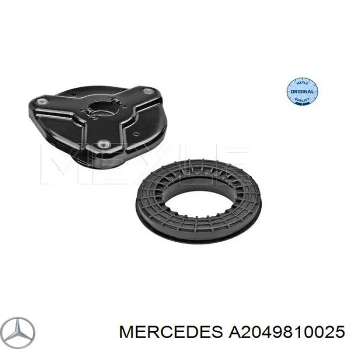 A2049810025 Mercedes Rolamento de suporte do amortecedor dianteiro