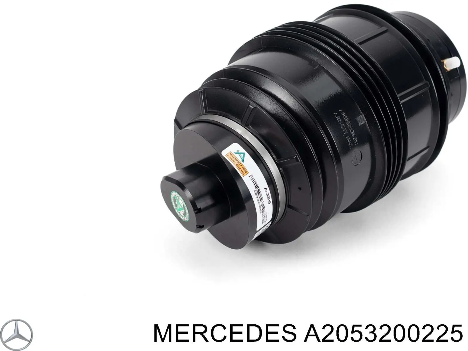 Coxim pneumático (suspensão de lâminas pneumática) do eixo traseiro Mercedes A2053200225 preço, a partir de 401,31 USD