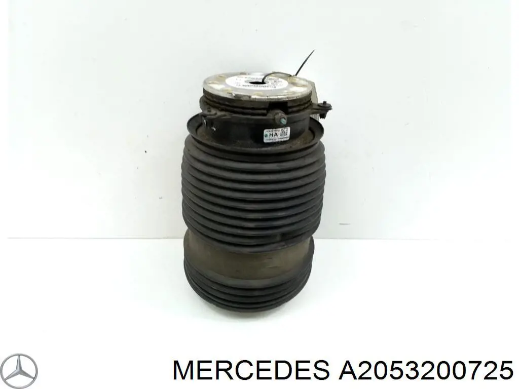 Coxim pneumático (suspensão de lâminas pneumática) do eixo traseiro Mercedes A2053200725 preço, a partir de 288,23 USD