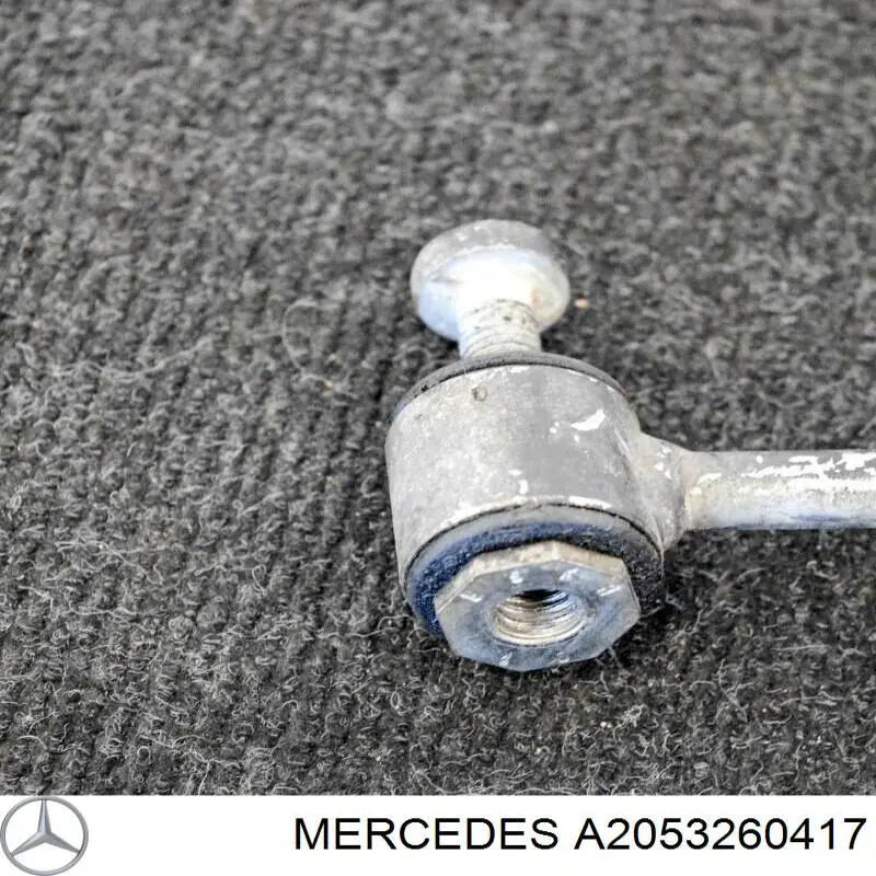Compre A2053260417 Mercedes Montante direito de estabilizador traseiro