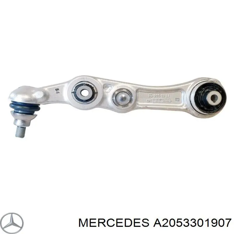 A2053301907 Mercedes Braço oscilante inferior esquerdo de suspensão dianteira