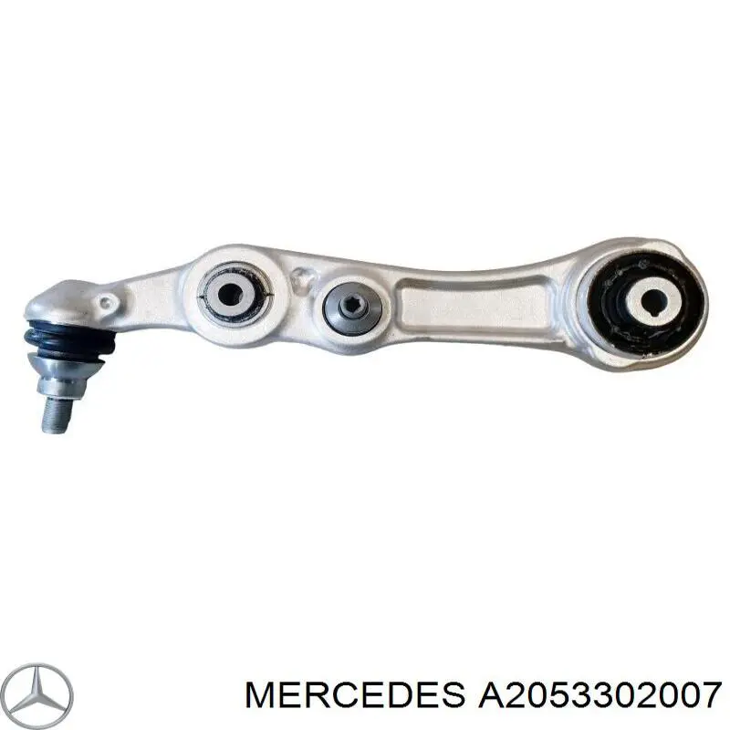 A2053302007 Mercedes Braço oscilante inferior direito de suspensão dianteira