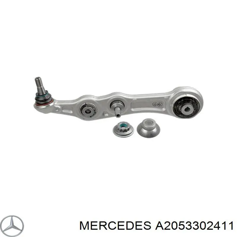A2053302411 Mercedes Braço oscilante inferior direito de suspensão dianteira