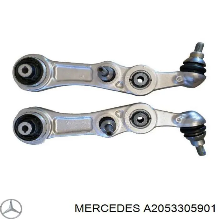 Compre A2053305901 Mercedes Braço oscilante inferior esquerdo de suspensão dianteira