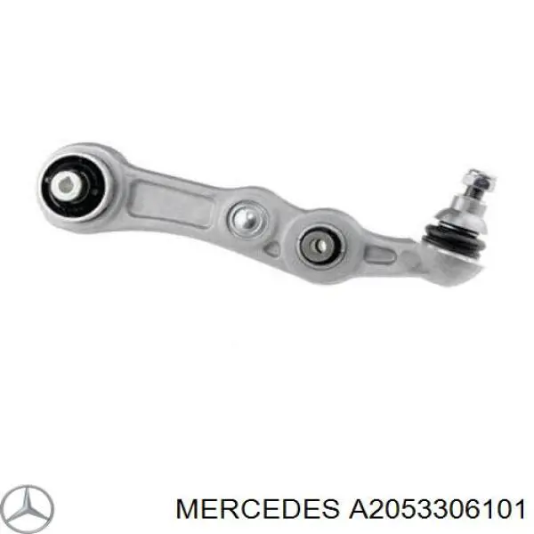 A2053306101 Mercedes Braço oscilante inferior esquerdo de suspensão dianteira