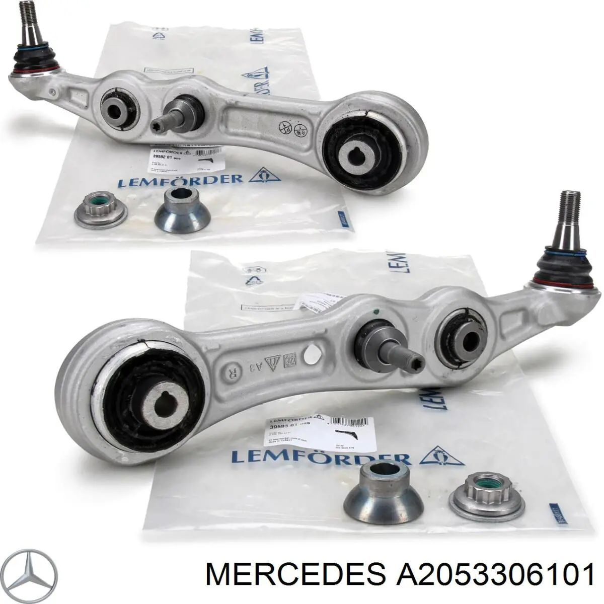 Braço oscilante inferior esquerdo de suspensão dianteira Mercedes A2053306101 preço, a partir de 122,13 USD