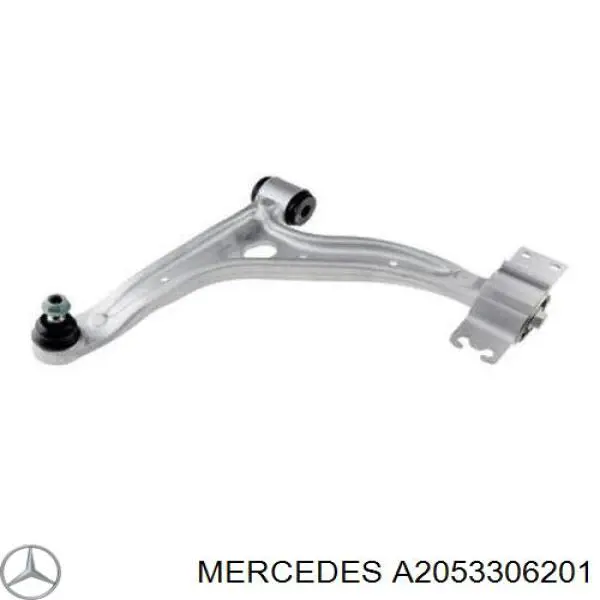 A2053306201 Mercedes Braço oscilante inferior direito de suspensão dianteira