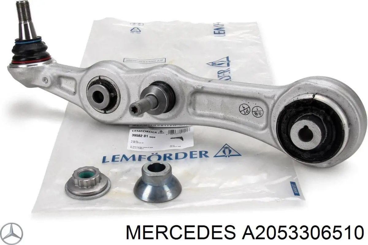 Braço oscilante inferior esquerdo de suspensão dianteira Mercedes A2053306510 preço, a partir de 122,13 USD