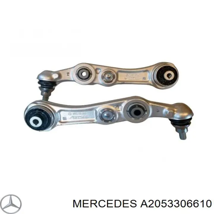 A2053306610 Mercedes Braço oscilante inferior direito de suspensão dianteira