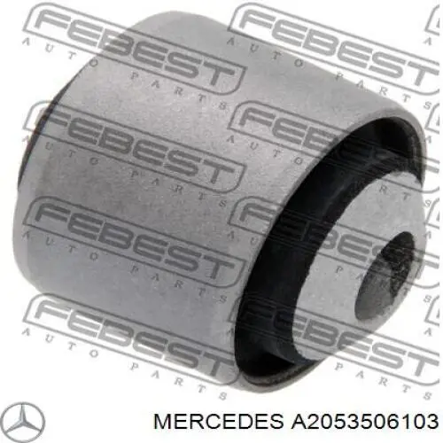 A2053506103 Mercedes Braço oscilante superior esquerdo de suspensão traseira