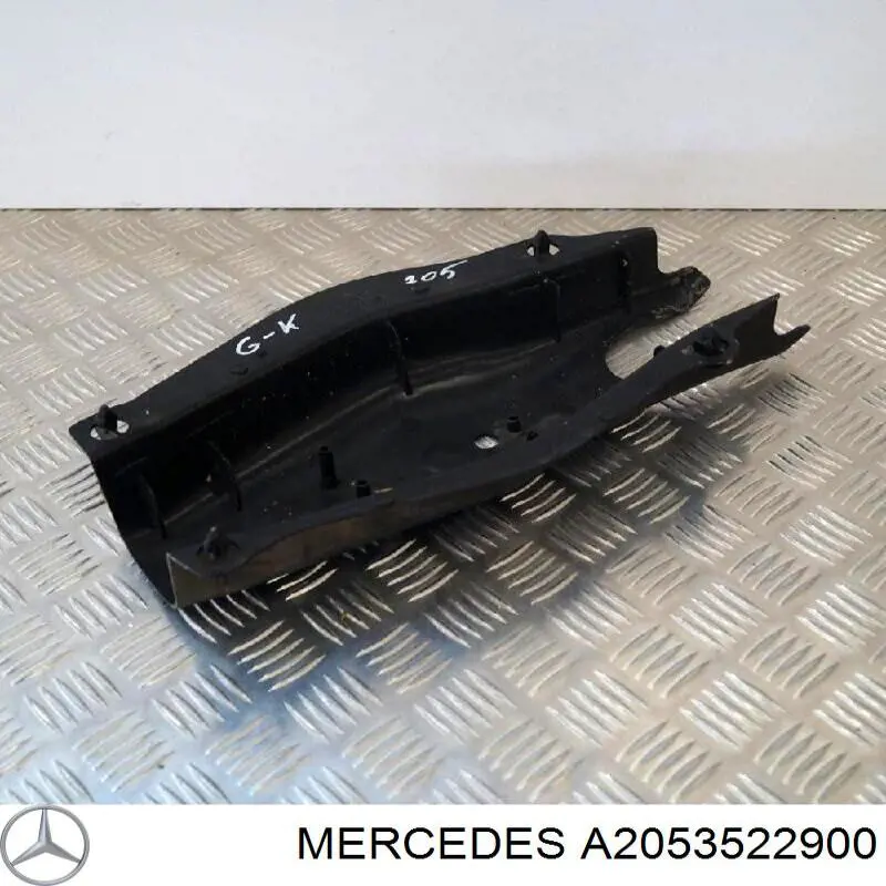 Compre A2053522900 Mercedes Proteção do braço inferior traseiro