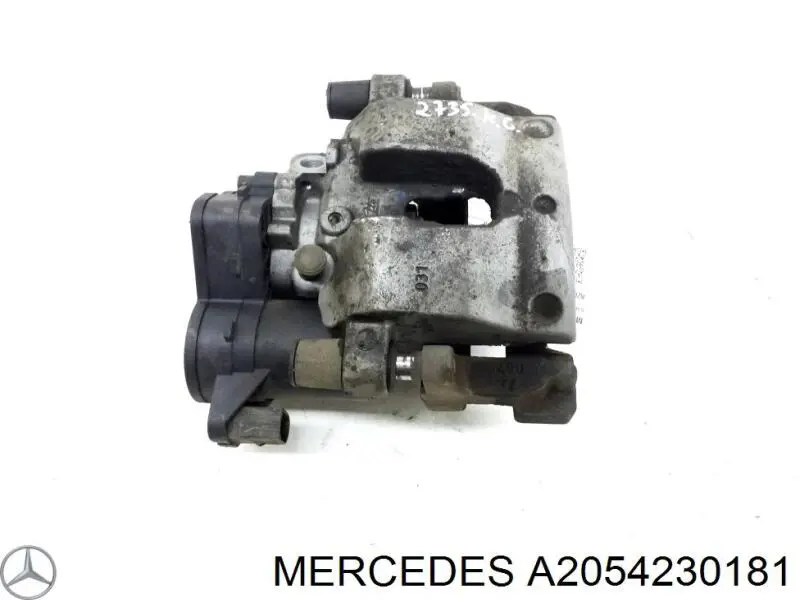 A2054230181 Mercedes Suporte do freio traseiro esquerdo