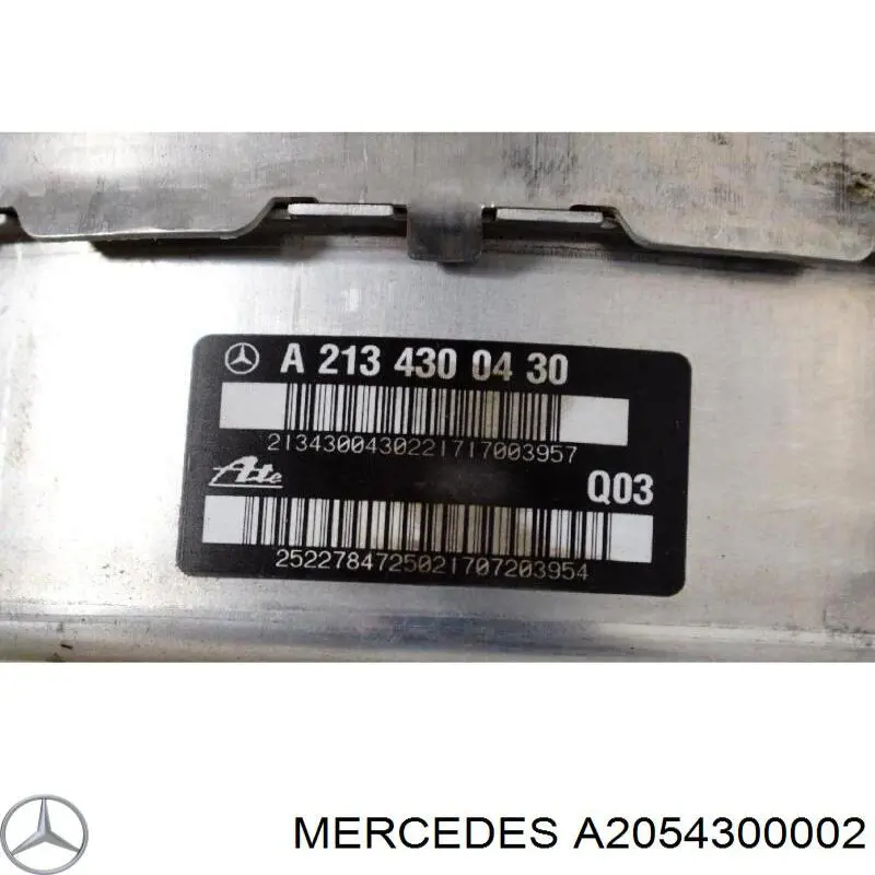 A2054300002 Mercedes Tanque de cilindro mestre do freio (de fluido de freio)