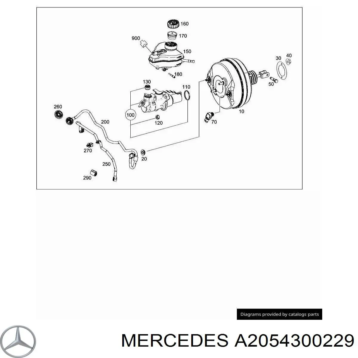 A2054300229 Mercedes 