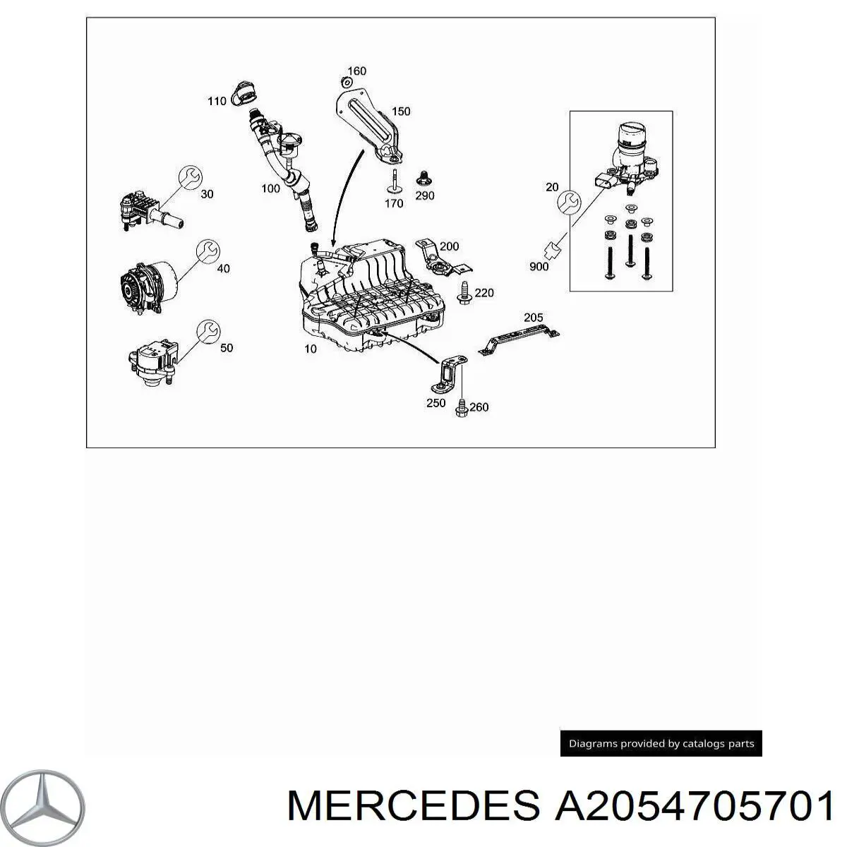 Tanque AD BLUE Mercedes A2054705701 preço, a partir de 880,05 USD