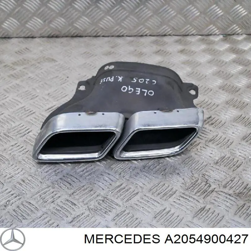 Bocal para o silenciador Mercedes A2054900427 preço, a partir de 527,98 USD