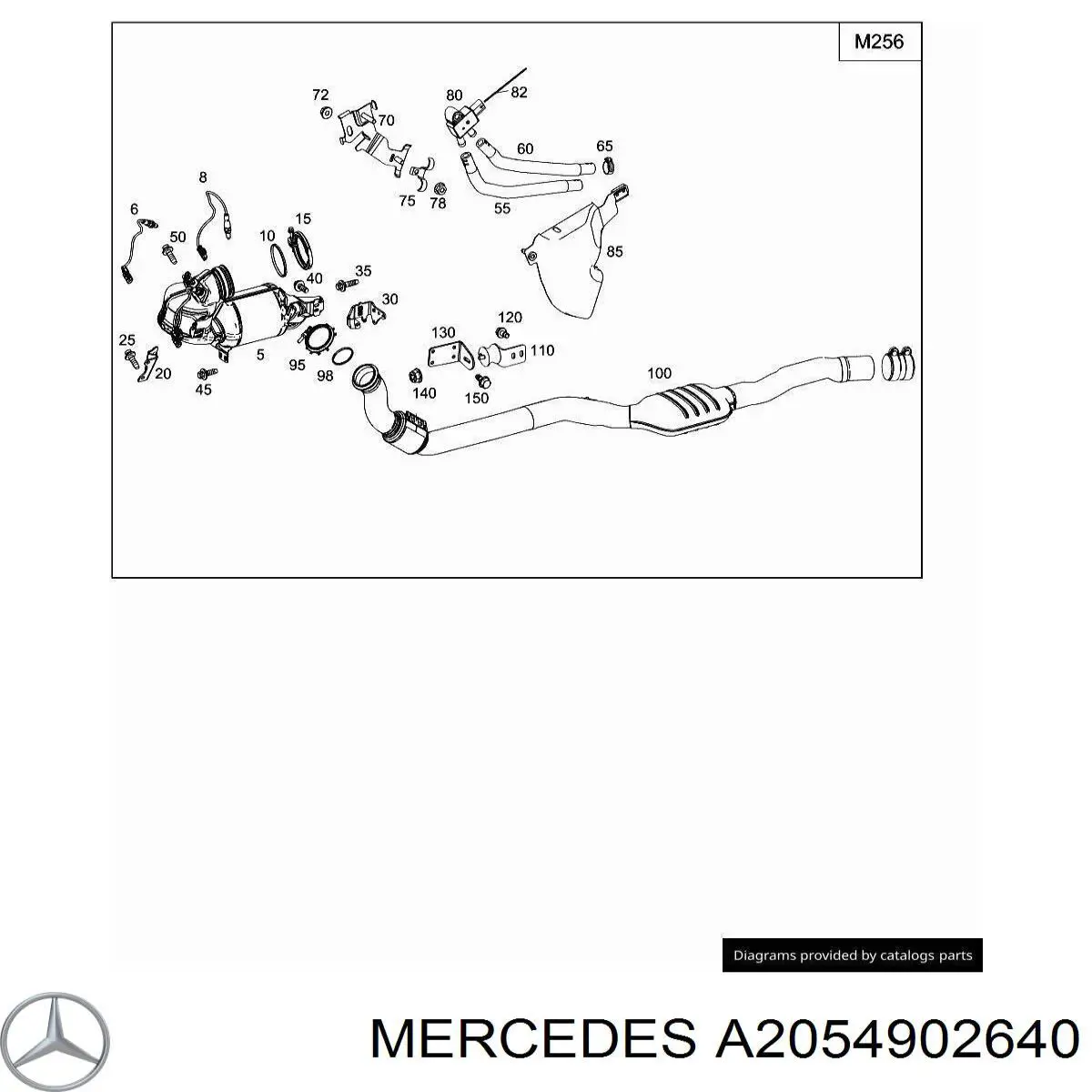  Mercedes A2054902640 preço, a partir de 86,91 USD