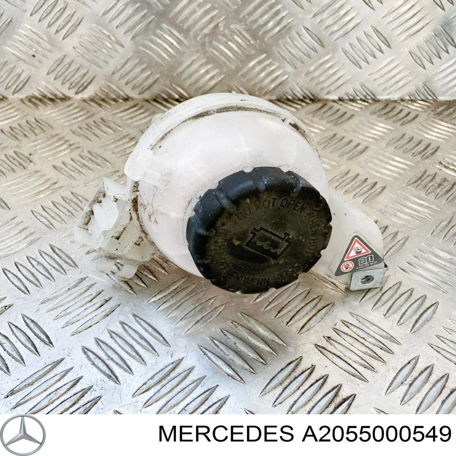 A2055000549 Mercedes Reservatório de expansão do sistema de resfriamento do inversor