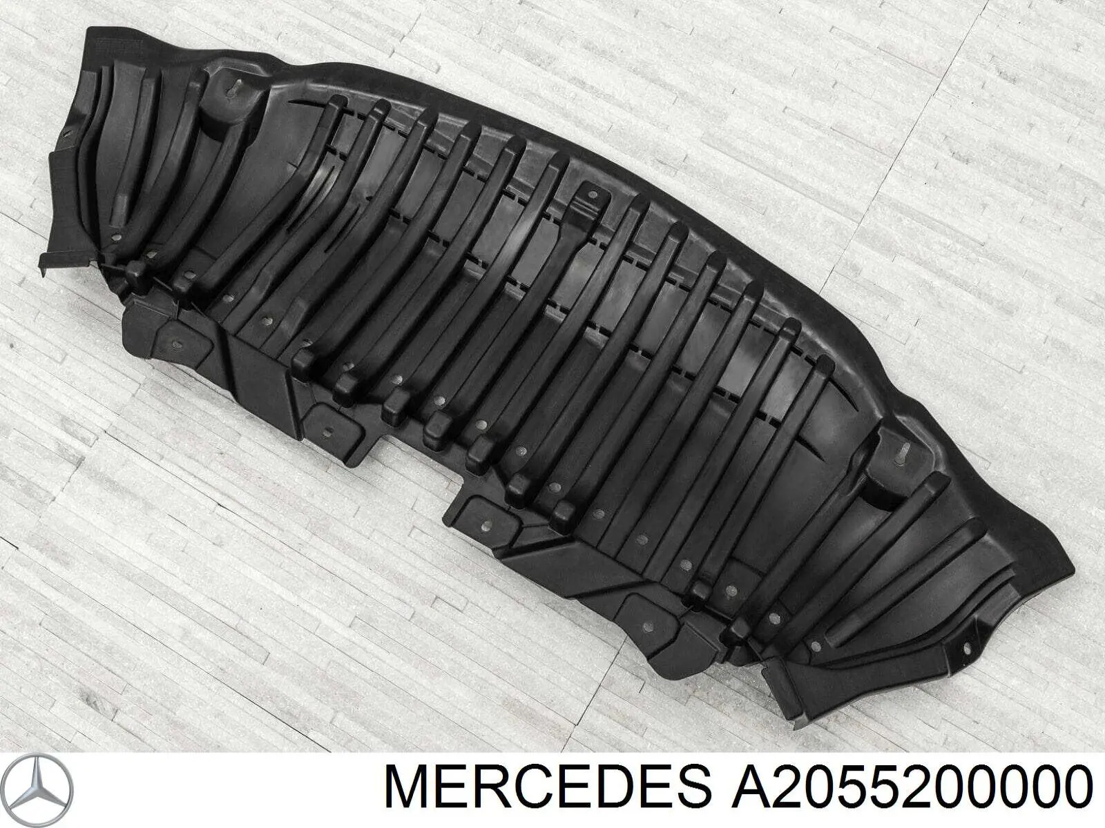Compre A2055200000 Mercedes Proteção de motor dianteira