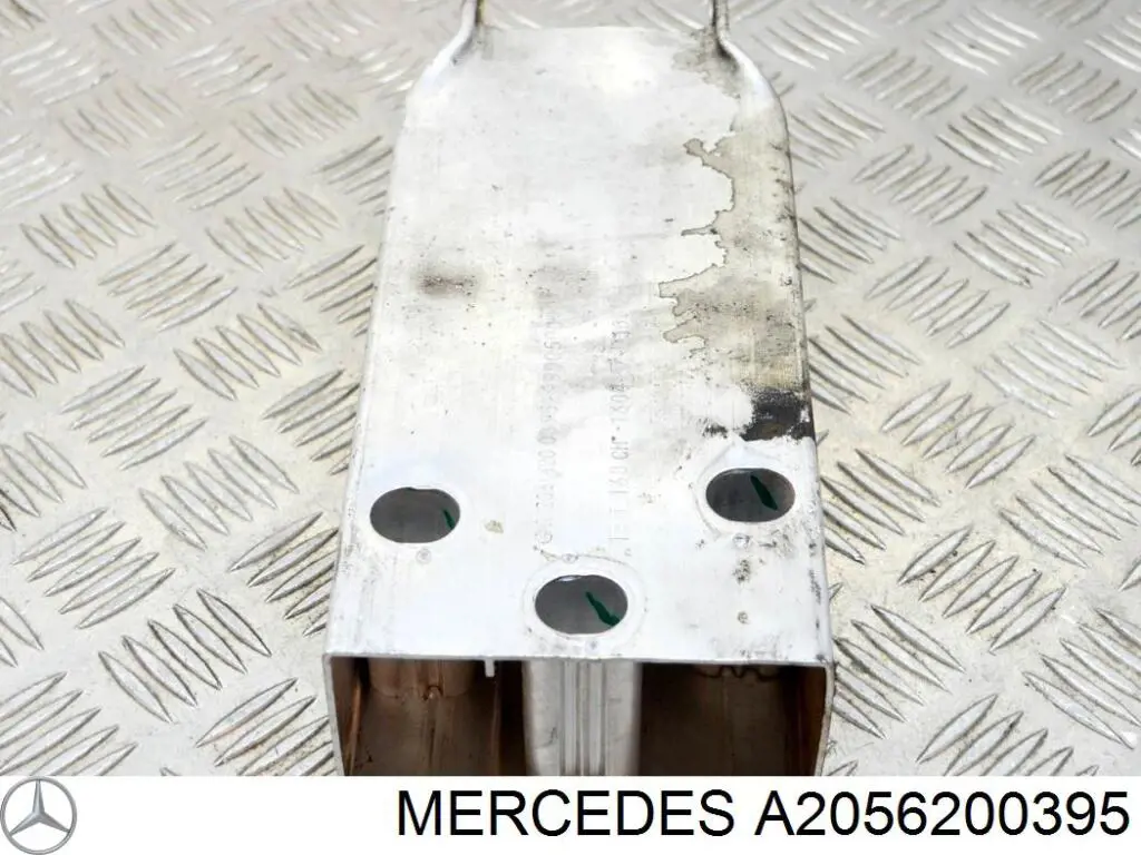 A2056200395 Mercedes Consola de reforçador do pára-choque dianteiro