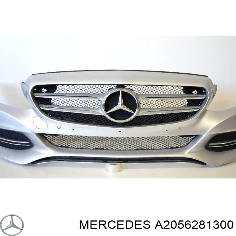 A2056281300 Mercedes Compactador (vedante) do pára-choque dianteiro