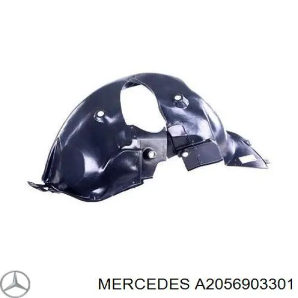 Guarda-barras esquerdo dianteiro do pára-lama dianteiro Mercedes A2056903301 preço, a partir de 43,68 USD