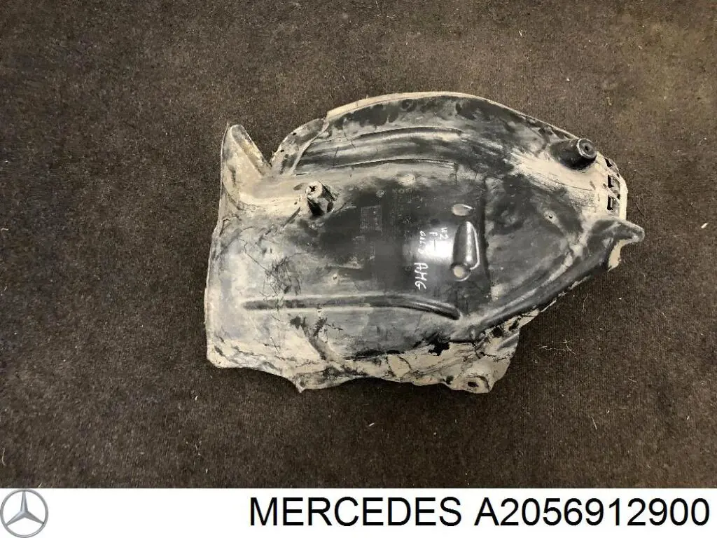 A2056912900 Mercedes Guarda-barras esquerdo traseiro do pára-lama dianteiro