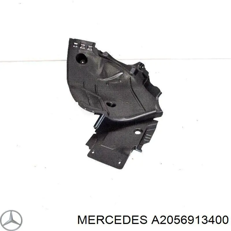 Compre A2056913400 Mercedes Guarda-barras direito traseiro do pára-lama dianteiro