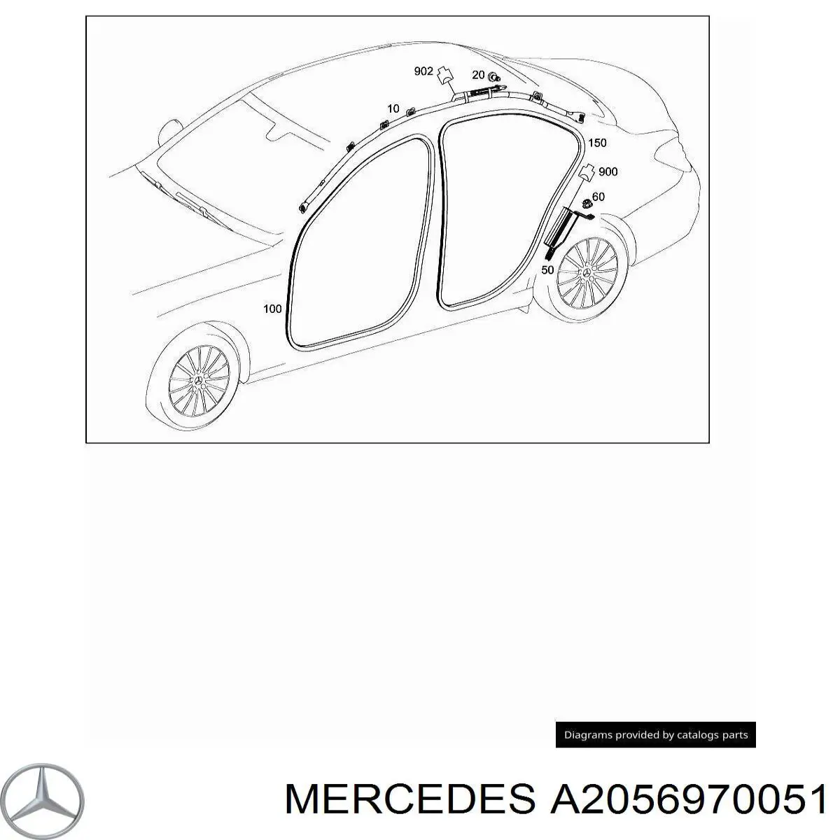 A2056970051 Mercedes 