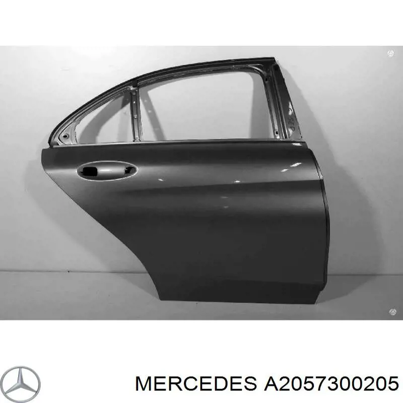 Compre A2057300205 Mercedes Porta traseira direita