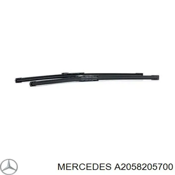 A2058205700 Mercedes Limpa-pára-brisas do pára-brisas, kit de 2 un.