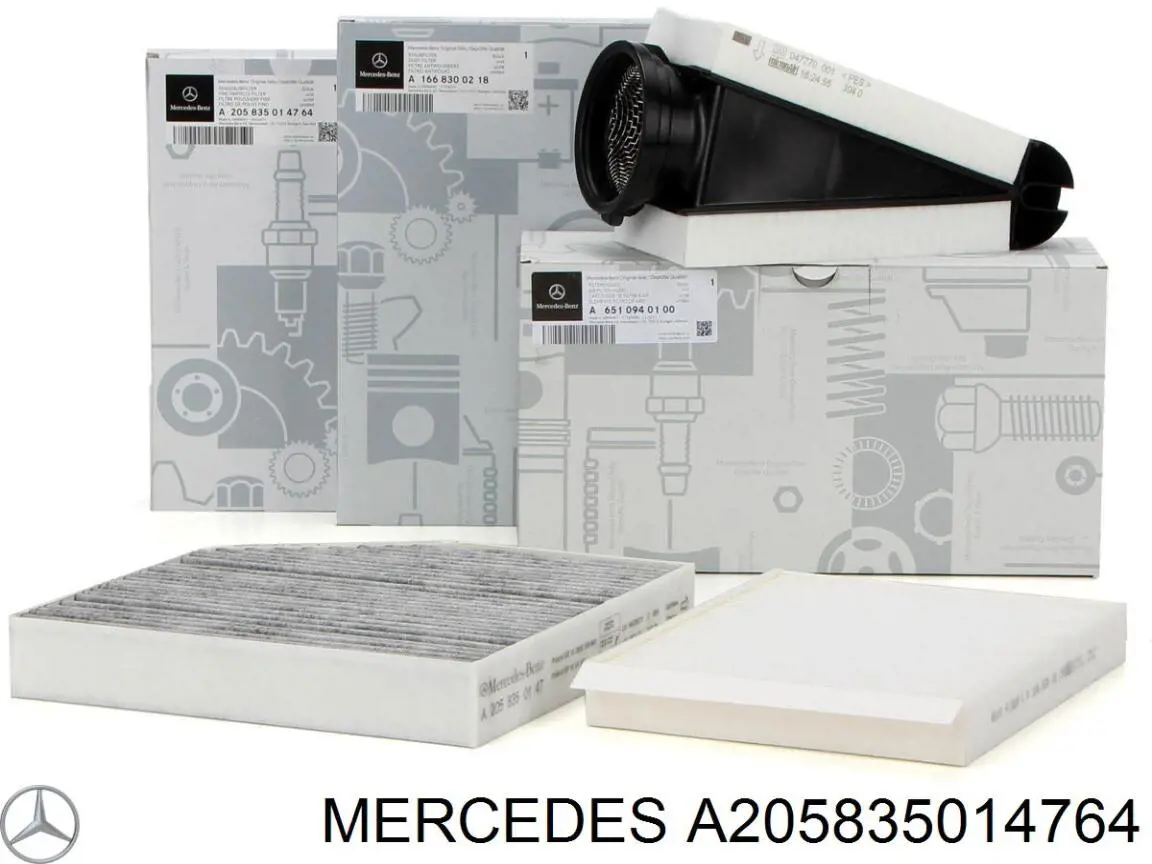 Filtro de salão Mercedes A205835014764 preço, a partir de 20,77 USD