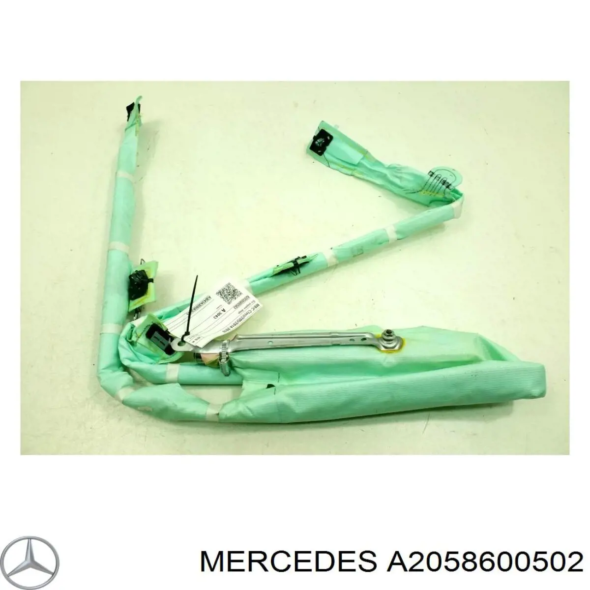 A2058600502 Mercedes Cinto de segurança (AIRBAG) de estore lateral direito