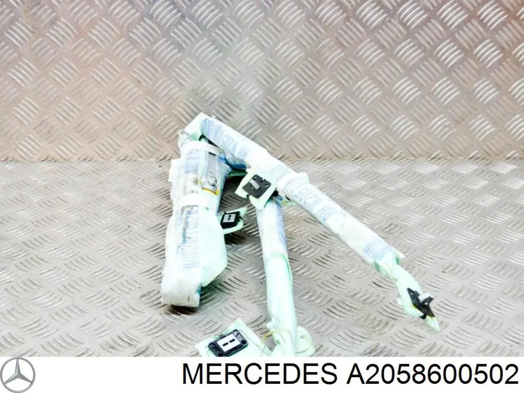Compre A2058600502 Mercedes Cinto de segurança (AIRBAG) de estore lateral direito