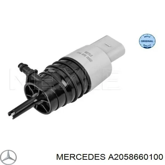 Bomba de motor de fluido para lavador de vidro dianteiro Mercedes A2058660100 preço, a partir de 31,64 USD
