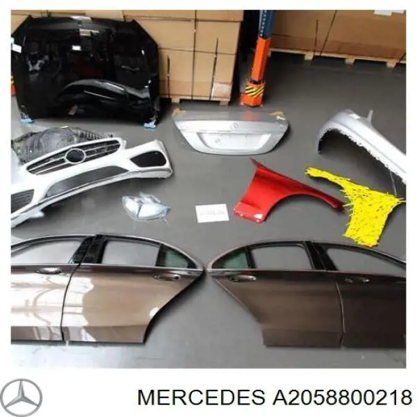 A2058800218 Mercedes Pára-lama dianteiro direito