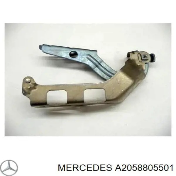 A2058805501 Mercedes Gozno da capota esquerdo