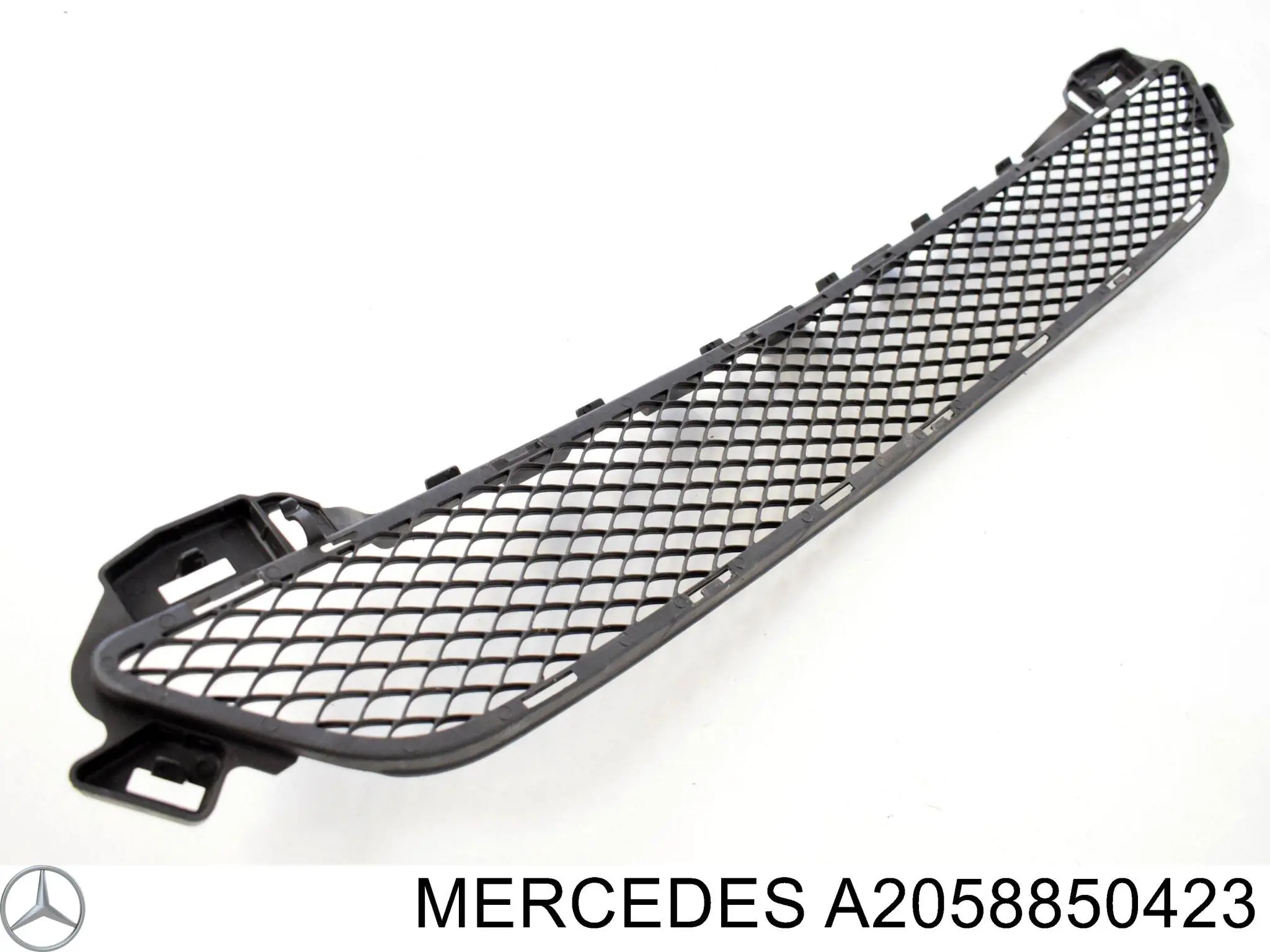 A2058850423 Mercedes Grelha central do pára-choque dianteiro