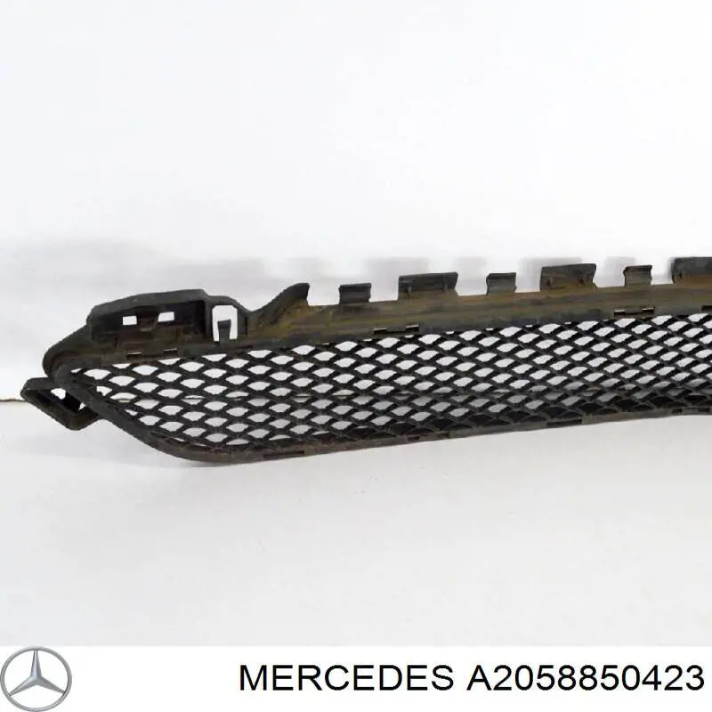 Compre A2058850423 Mercedes Grelha central do pára-choque dianteiro