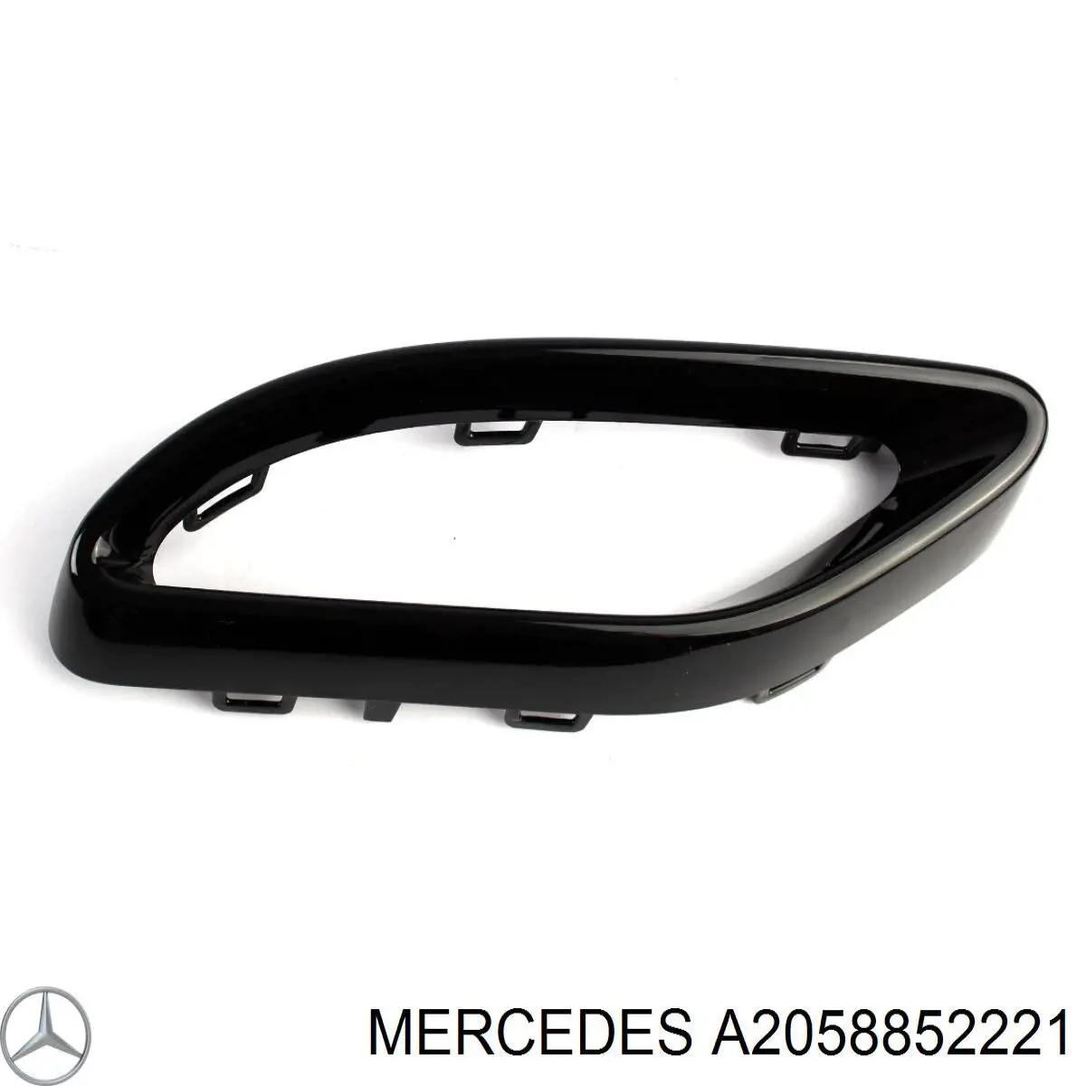 Placa sobreposta do pára-choque traseiro esquerdo Mercedes 2058852221 preço, a partir de 89,21 USD