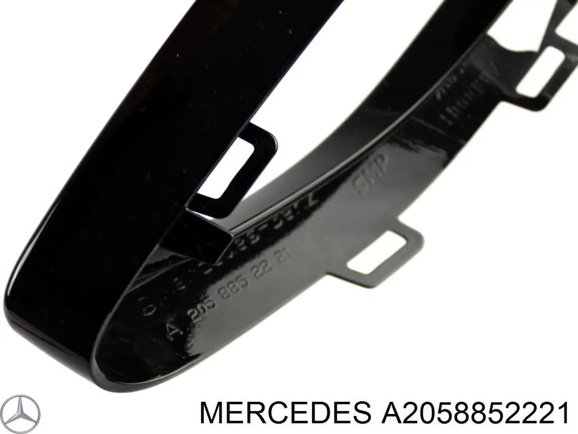 Placa sobreposta do pára-choque traseiro esquerdo Mercedes A2058852221 preço, a partir de 89,21 USD
