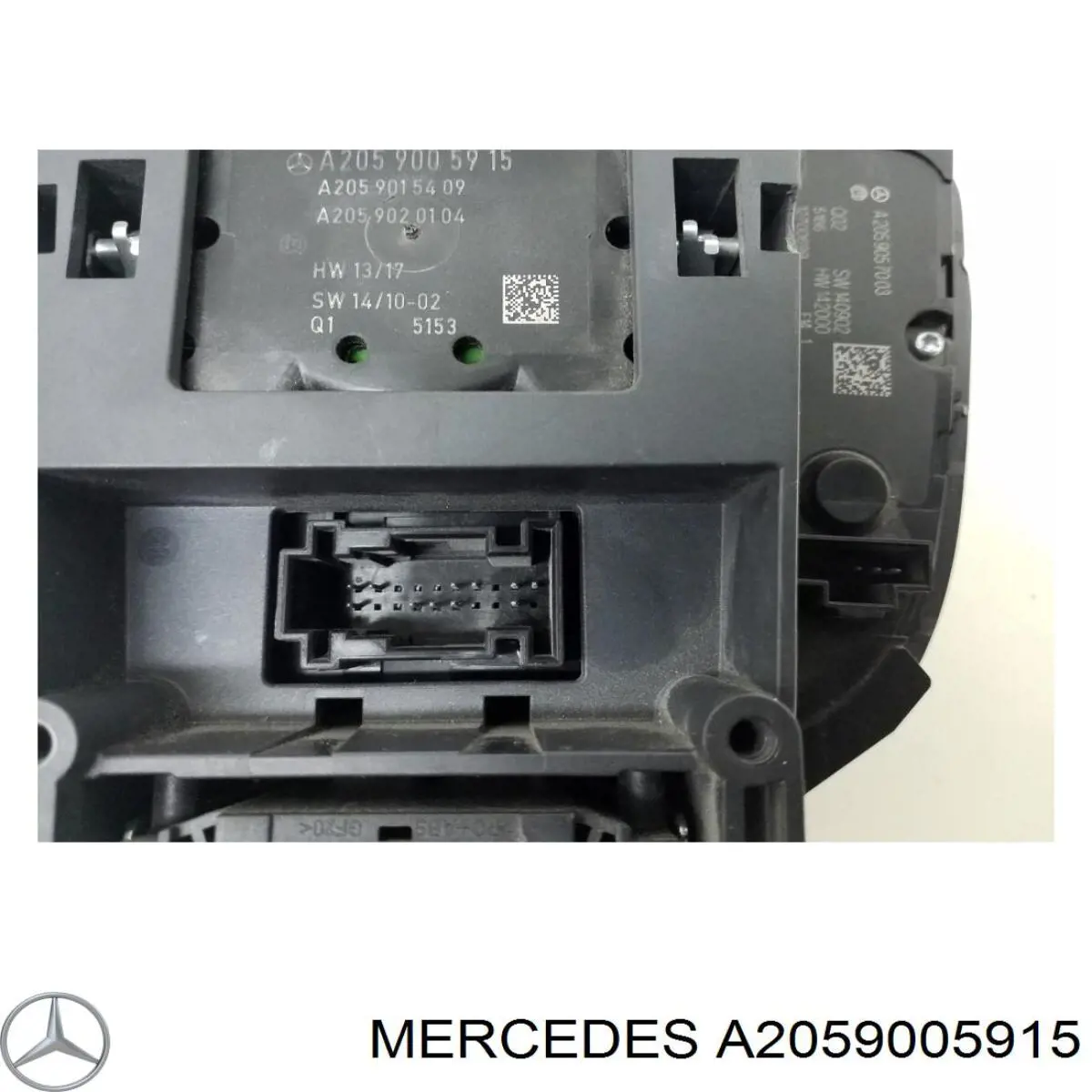A2059005915 Mercedes Bloco de botões do console central