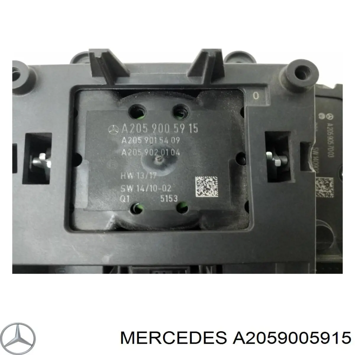 Compre A2059005915 Mercedes Bloco de botões do console central