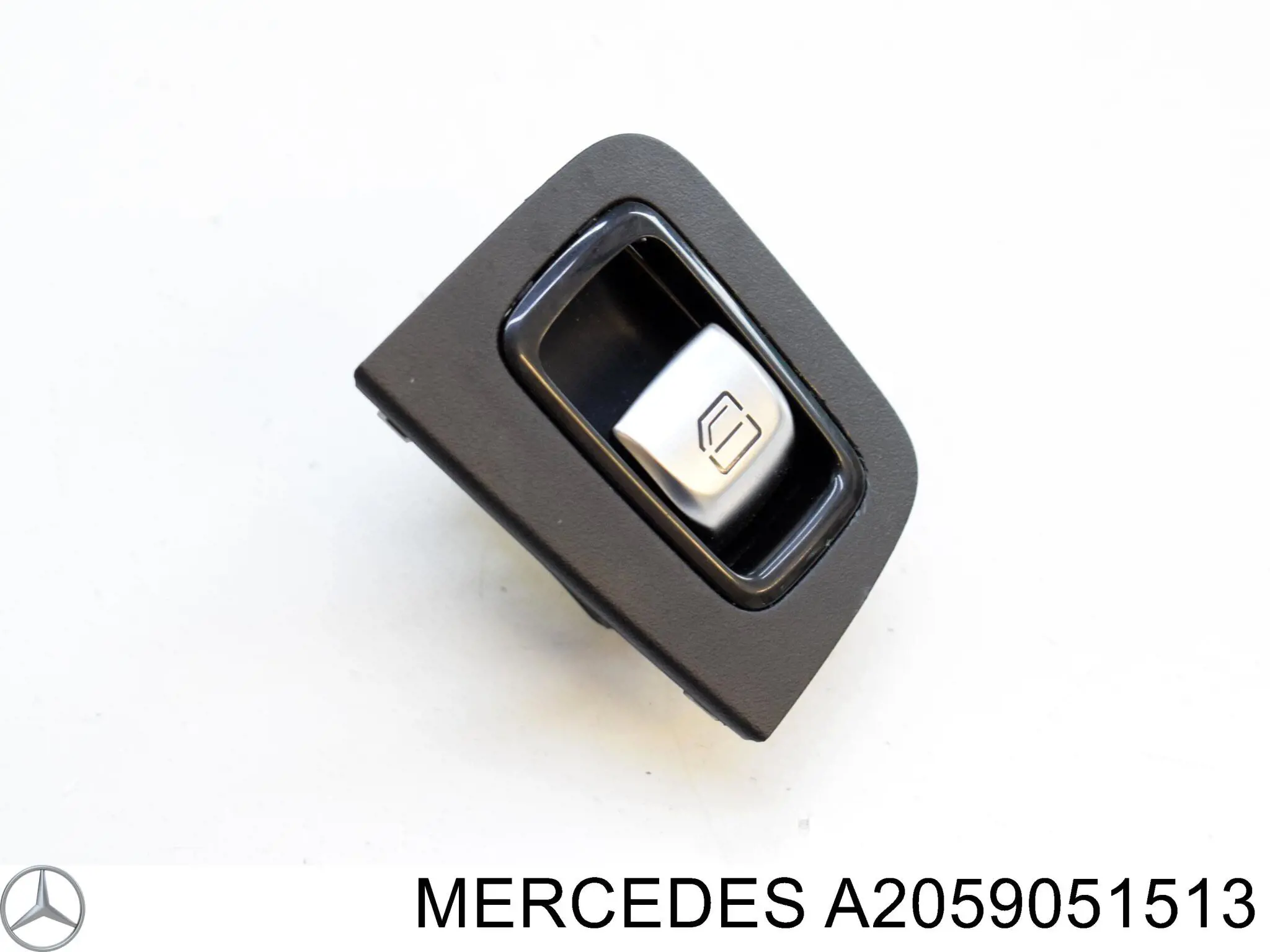 A2059051513 Mercedes Unidade de botões dianteira direita de controlo de elevador de vidro