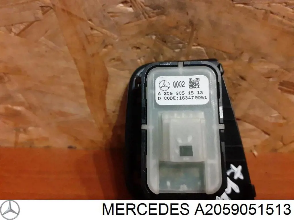 Compre A2059051513 Mercedes Unidade de botões dianteira direita de controlo de elevador de vidro