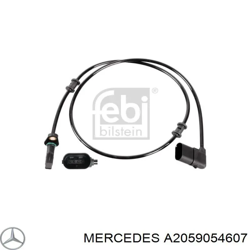 A2059054607 Mercedes Sensor ABS dianteiro esquerdo