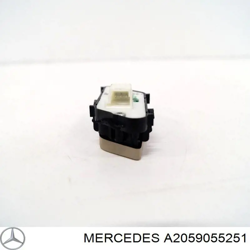 A2059055251 Mercedes Interruptor do fecho central